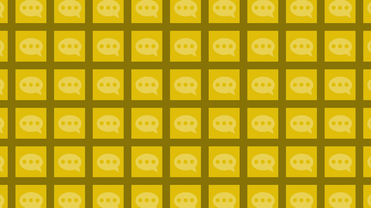 patrón de burbuja de habla repetida