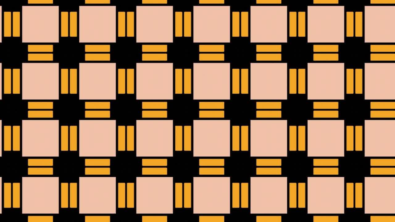 Abstract, background animation, motion graphics, scrolling right, pink squares