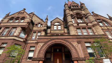 Victoria-Universitätsgebäude-In-Kanada-Teil-Der-Universität-Von-Toronto