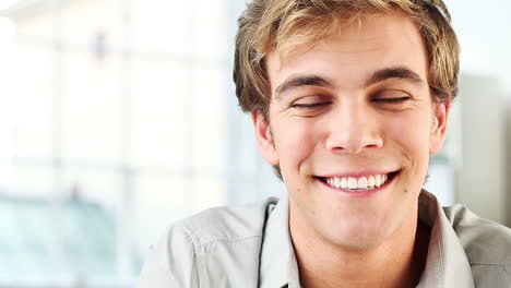 gorgeous-young-man-laughing