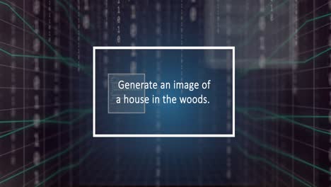 Animation-of-ai-text,-icons-and-binary-coding-over-computer-servers