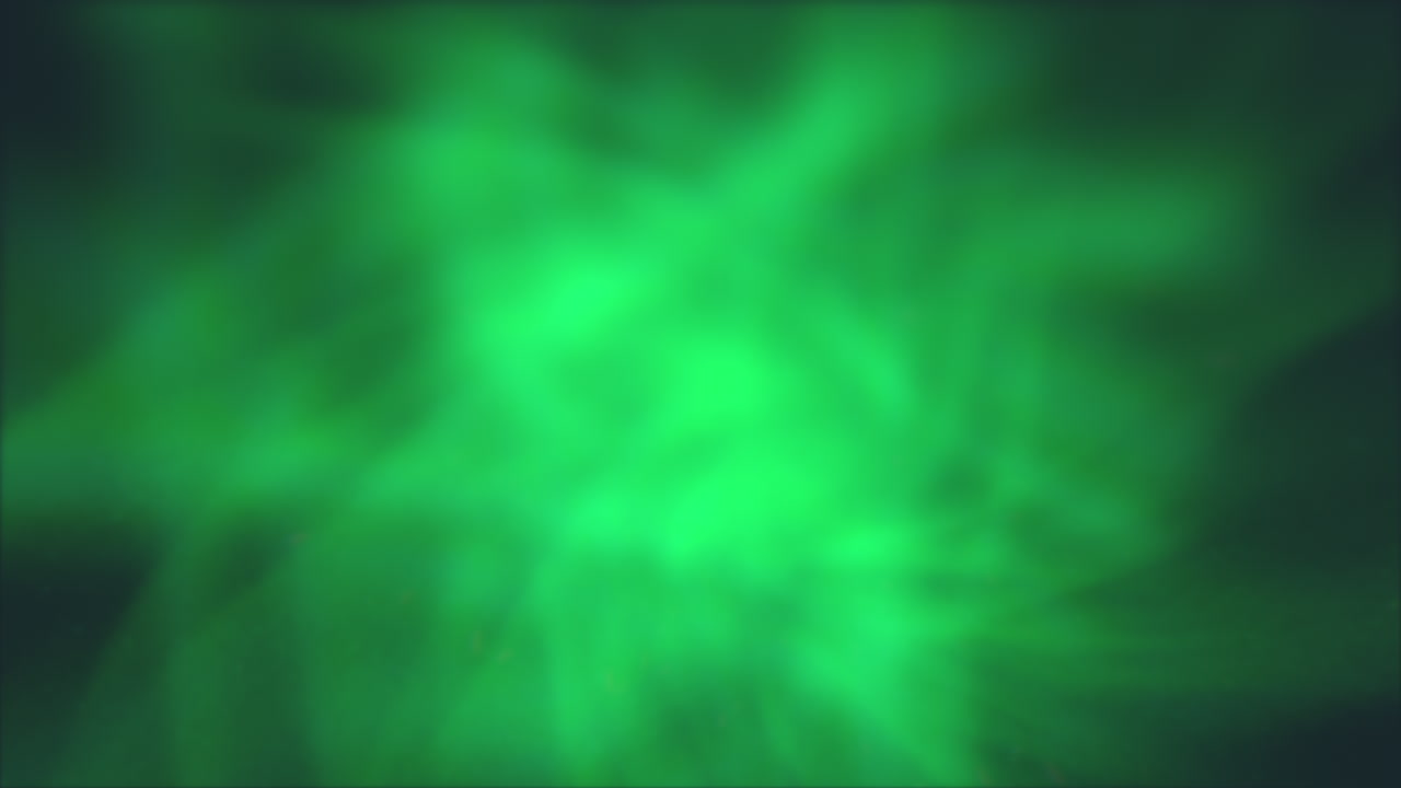 fantasía ondas verdes oscuras en el espacio negro