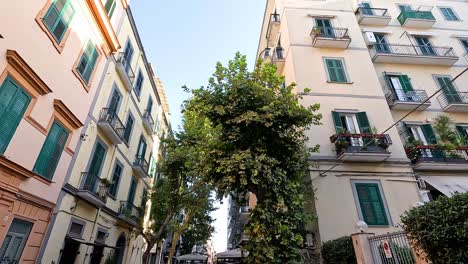 a picturesque street with colorful buildings