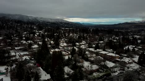 ashland, oregon, usa, winter 2023