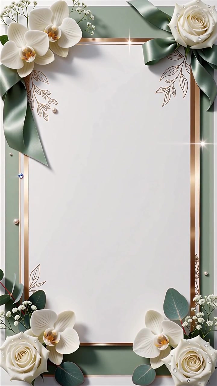 Minimalist Luxury Wedding Invitation Background