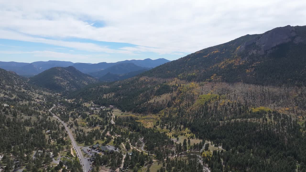 parque estes en el parque nacional de las montañas rocosas