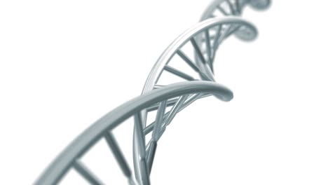 adn giratorio rna doble hélice ciencia lenta microscopio electrónico de primer plano dof 4k
