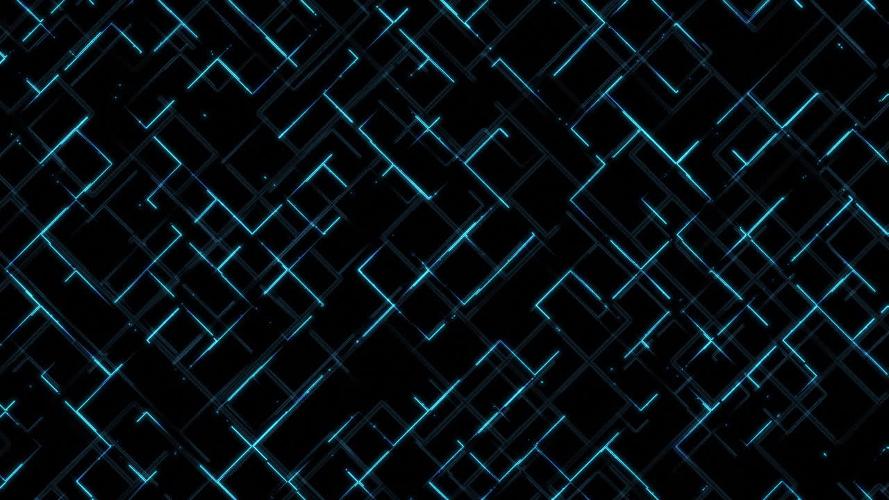 Abstract Neon Geometric Pattern