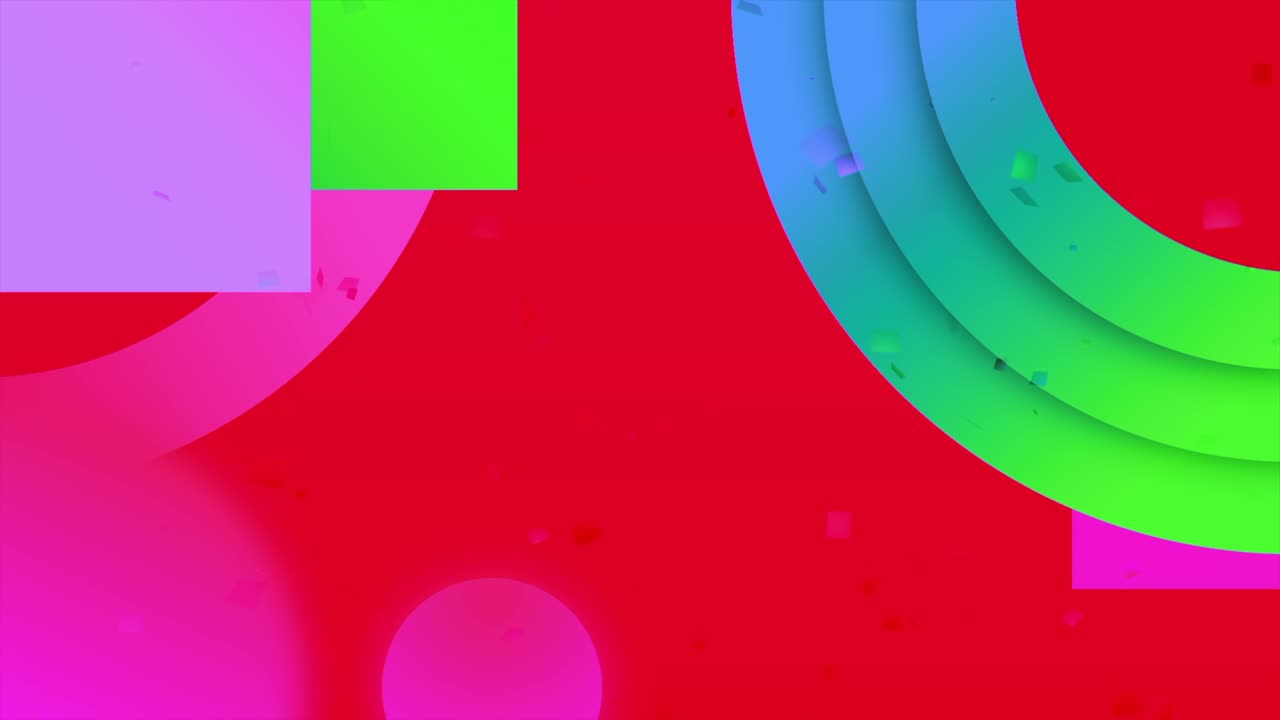 Fondo geométrico abstracto colorido