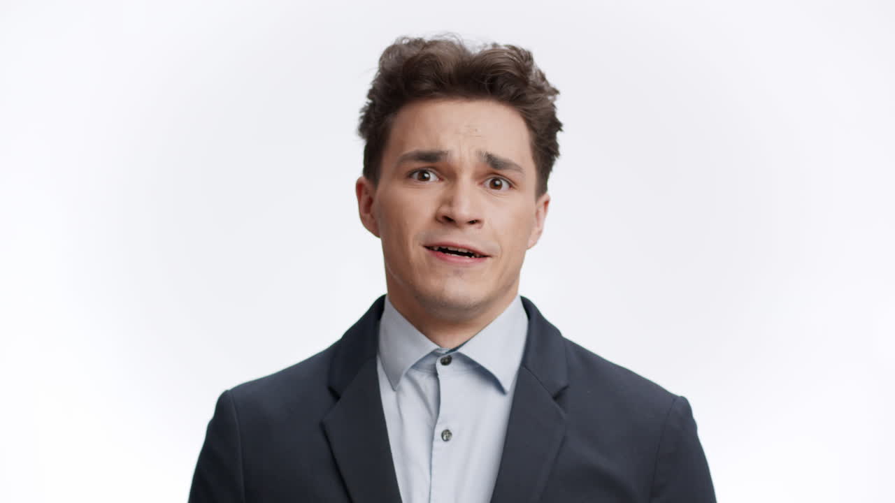 Confused Businessman