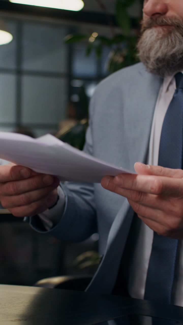 Business Meeting - Reviewing Documents