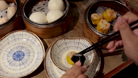 savoring delicious dim sum in hong kong