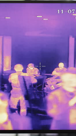 thermal imaging of people indoor