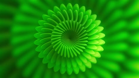 patrón de espiral verde abstracto