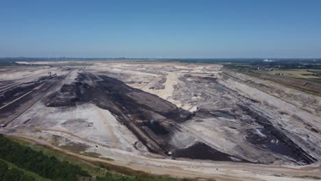 schophoven opencast lignite mine in the rhenish lignite mining area near düren in germany