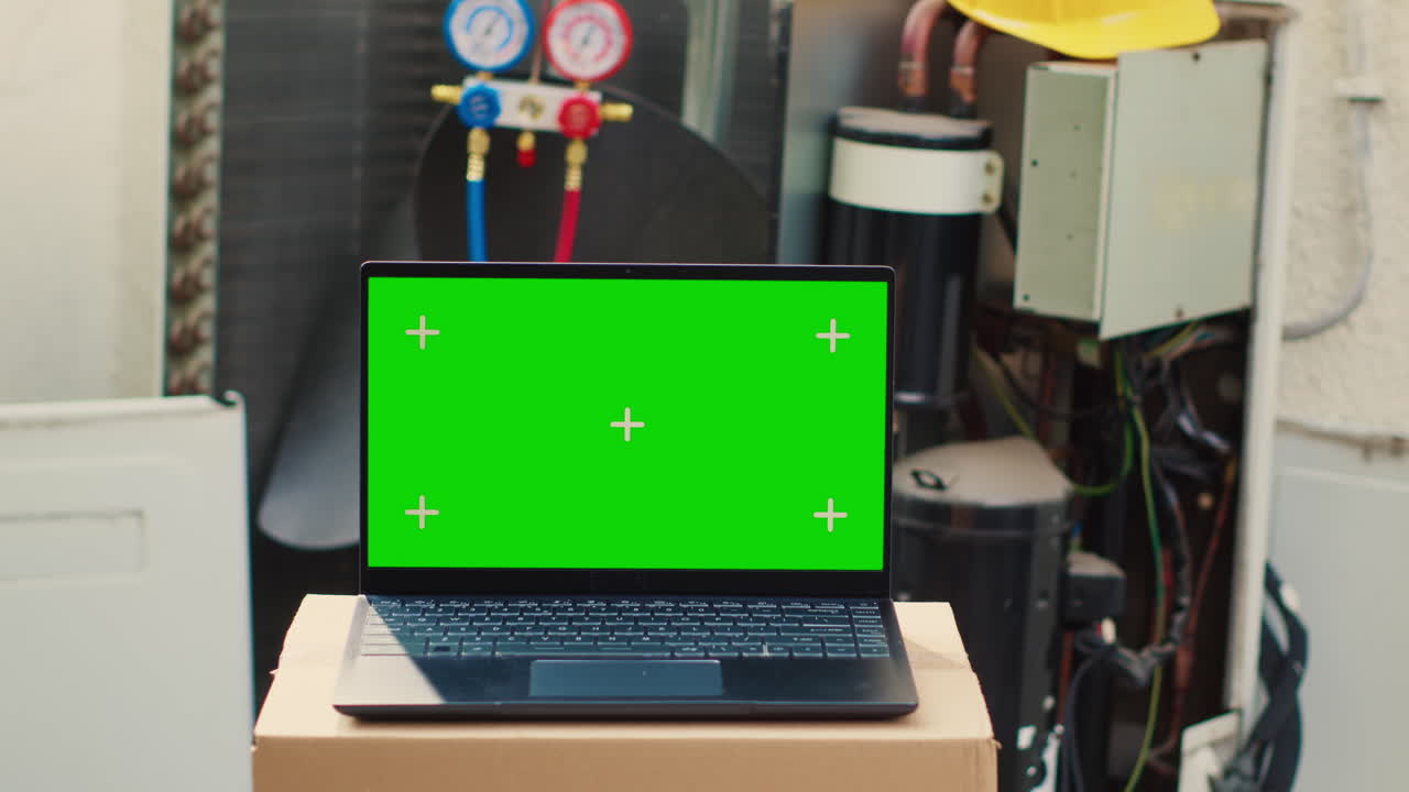 portátil con llave de croma con aire acondicionado