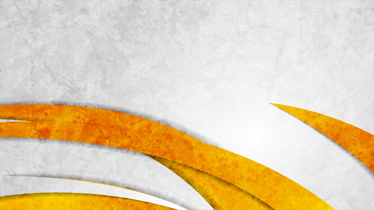 ondas de grunge naranja y gris material abstracto fondo de movimiento