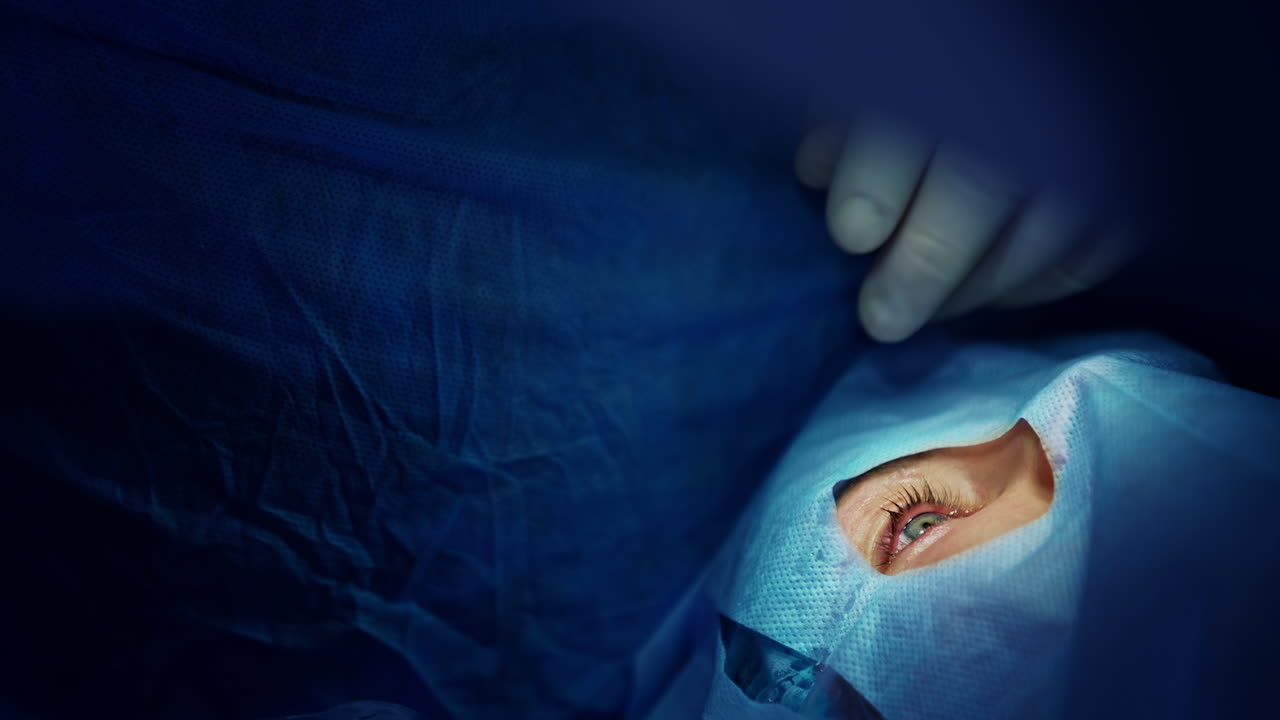 Modern medicinsk laserkorrigering. Oftalmologisk ögonkorrigeringsteknik.