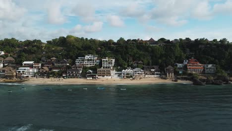 Beautiful-Bingin-beach-and-cliff-drone-footage-in-Bali