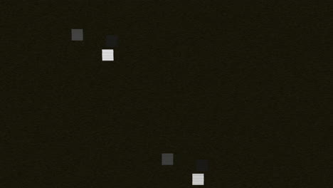 defectos de televisión de fallo y ruido con artefactos en textura negra