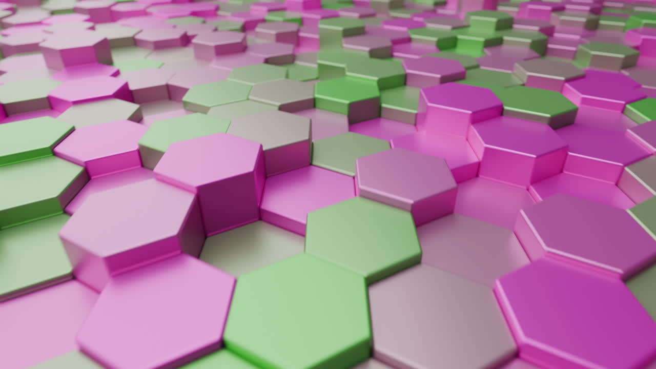Satisfying Passage Of Hexagons That Fit Together