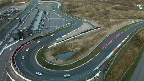 facility built for racing of vehicles f1 circuit zandvoort - the netherlands