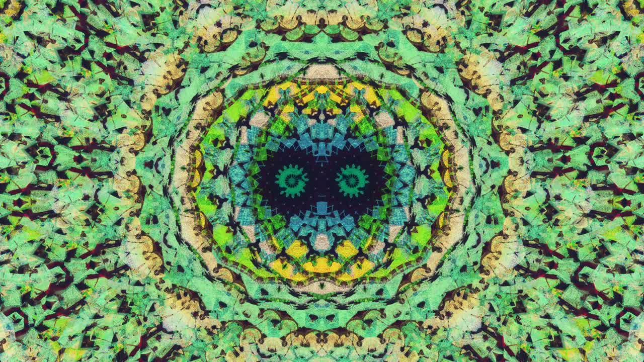 simetría de las vidrieras