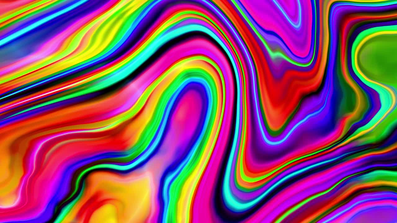 animación abstracta, fondo líquido, hermosa película de pintura digital, película de fondo abstracta. animación de gradiente holográfico.