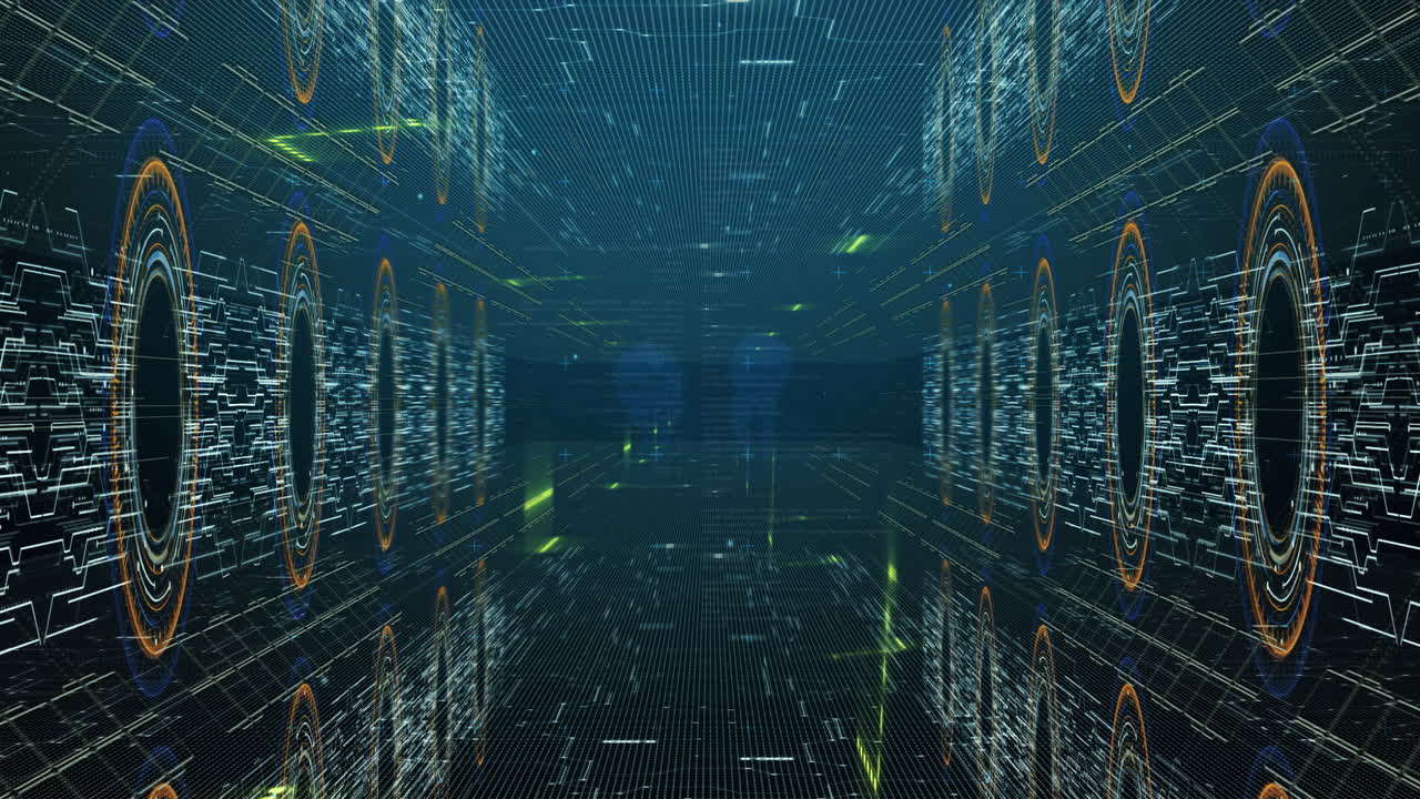 Futuristic Tunnel - Captivating Visuals