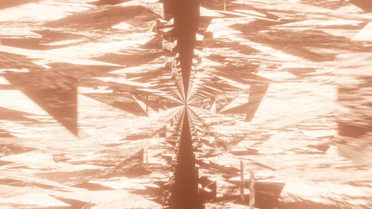 무한한 밝은 큐브 행의 4k 비디오 애니메이션, 원활한 루프.