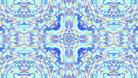 fondo de papel de aluminio abstracto con un gráfico de movimiento de bucle sin costuras. superficie de mosaico holográfico de 4k que es animada y de moda