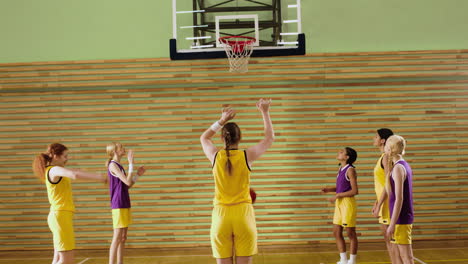 teenagers in a training session