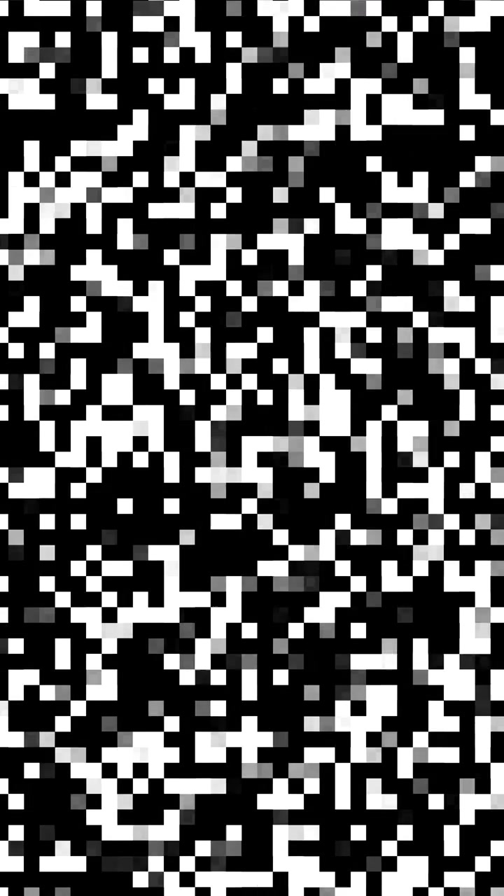 Rumore Digitale Astratto e Motivo di Interferenza Statica