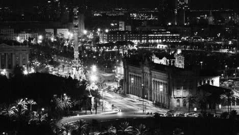 barcelona night cityscape 05
