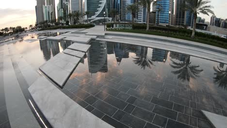 doha west bay skyline