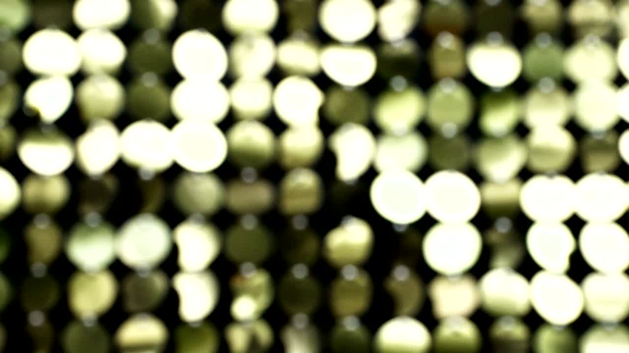 Gold magical blinking particles.