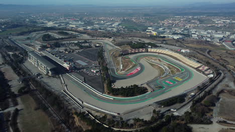 imola circuit aerial view