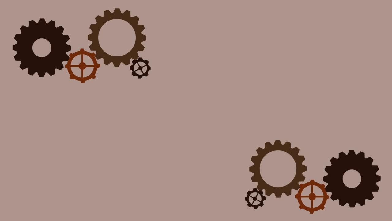 Simple, Antique Gear Animation