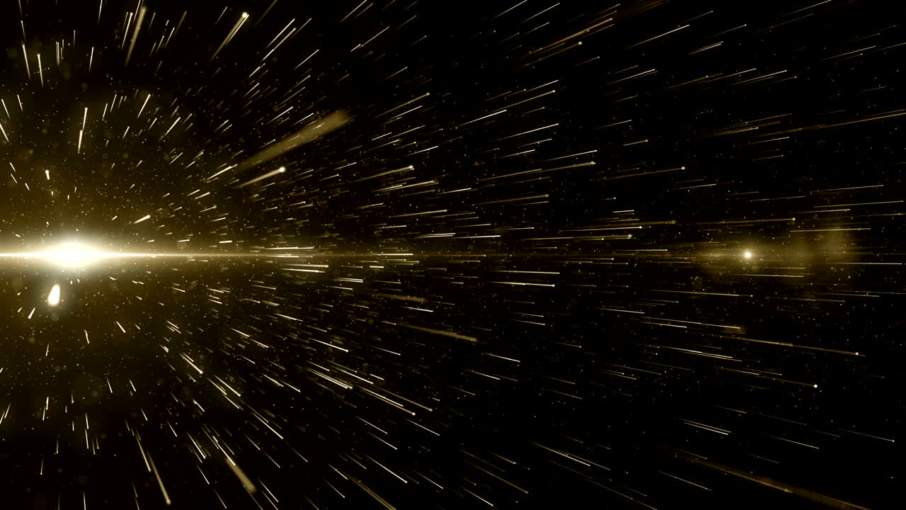 입자 금 반이는 보케상 먼지 추상적인 배경 루프