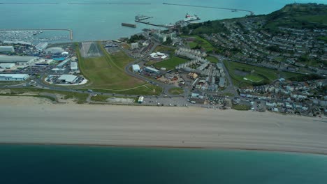 Chesil-Beach-Und-Die-Fleet-Lagune-Im-Ise-Of-Portland-In-Der-Nähe-Von-Weymouth-Dorset