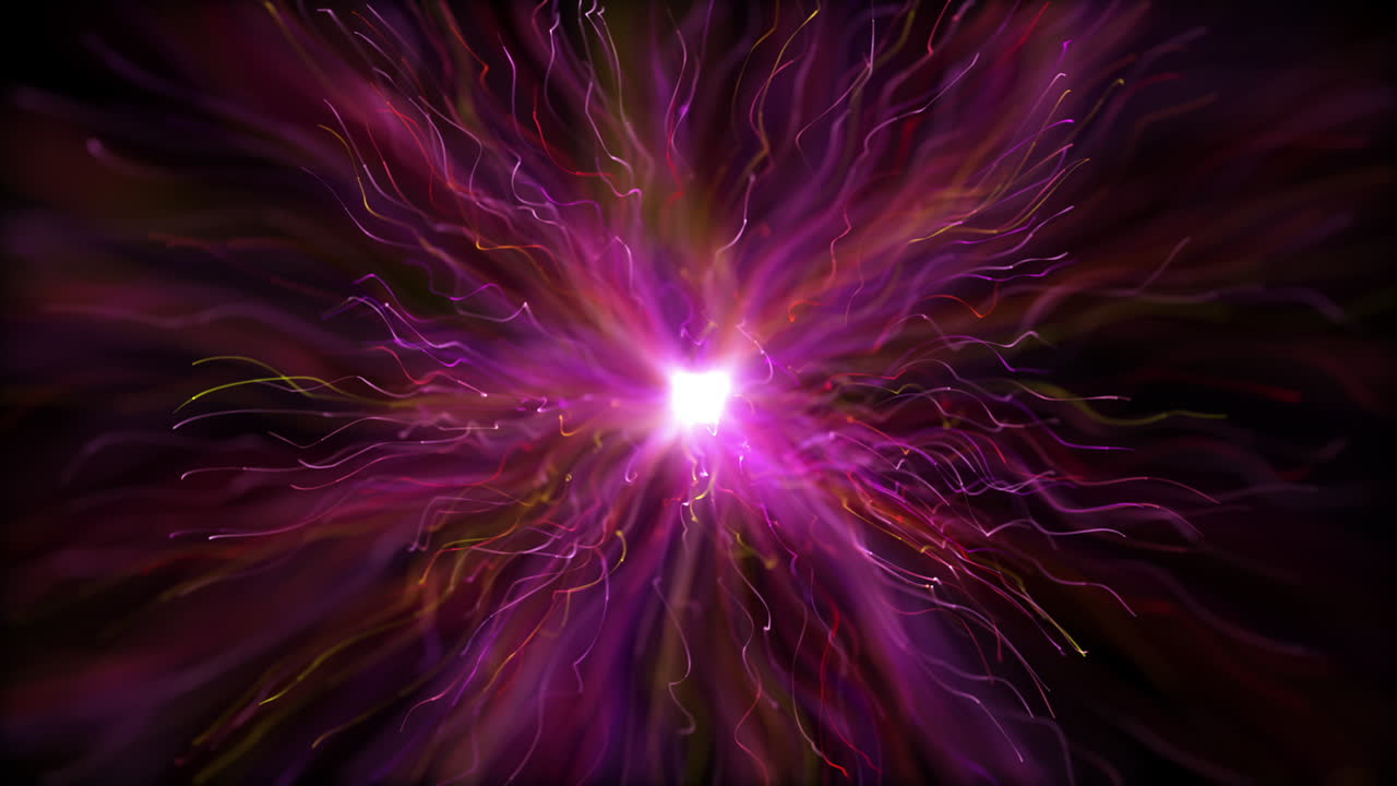 Optical Fiber with Particles Flow Loop