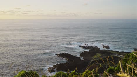 Azores-São-Miguel's-Sabrina-island-viewpoint-to-Ferraria-hot-springs