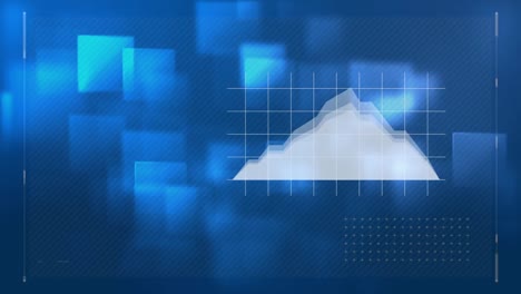 digital composite of a financial chart on a grid