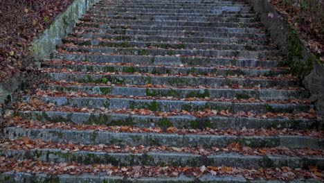 Escaleras-Históricas-De-La-Muerte-En-El-Monumento-A-Mauthausen,-Wienergraben,-Austria