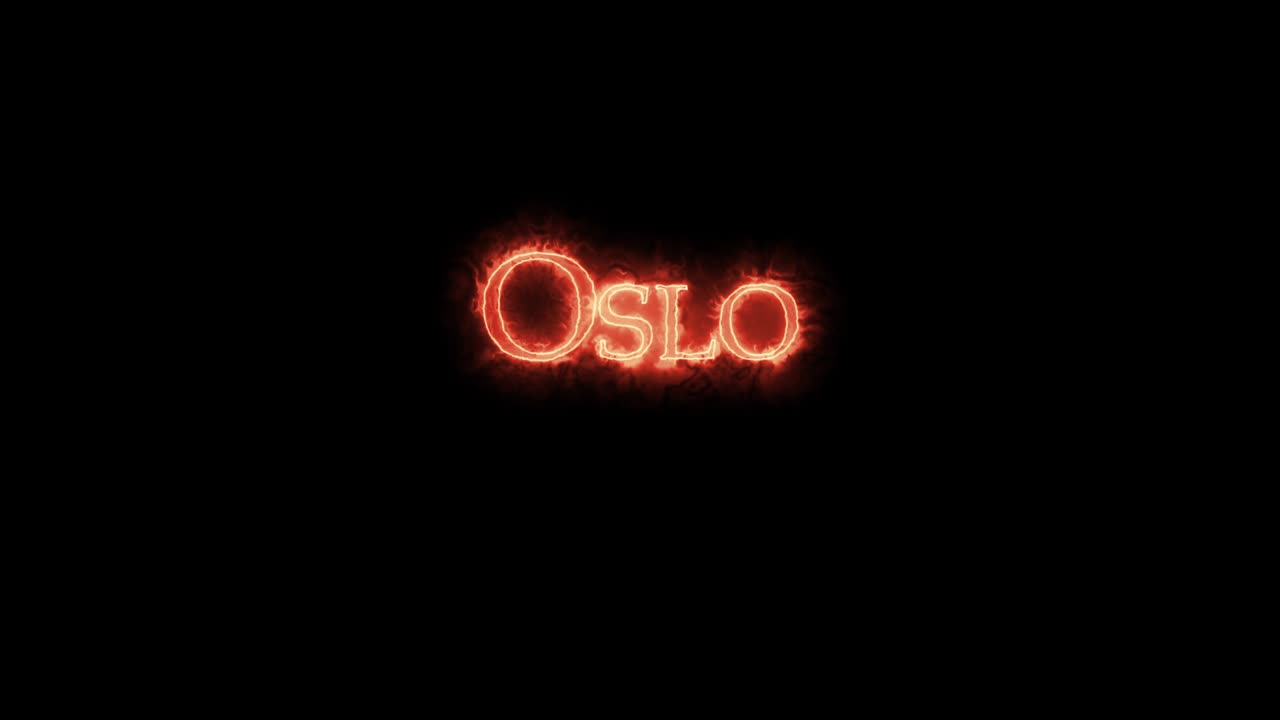 oslo escrito con fuego. bucle