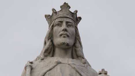 Close-up-of-a-statue-of-Jesus,-Gort,-Ireland