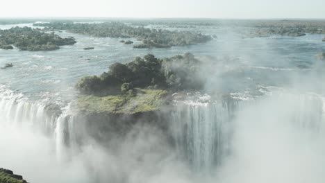 Victoria Falls: Aerial View of the Majestic Waterfall