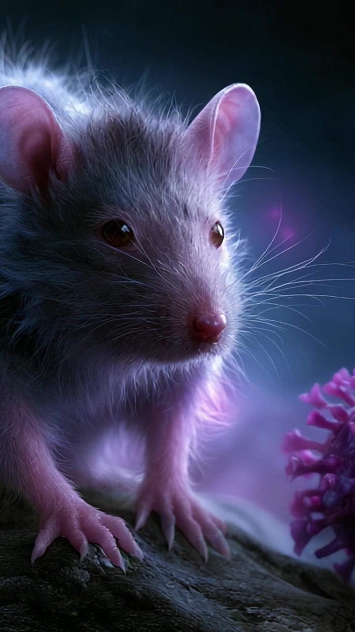Un'Esplorazione Ravvicinata di una Bellissima Creatura Fantastica: Il Topo Enigmatico con Caratteristiche Uniche e Dintorni Magici