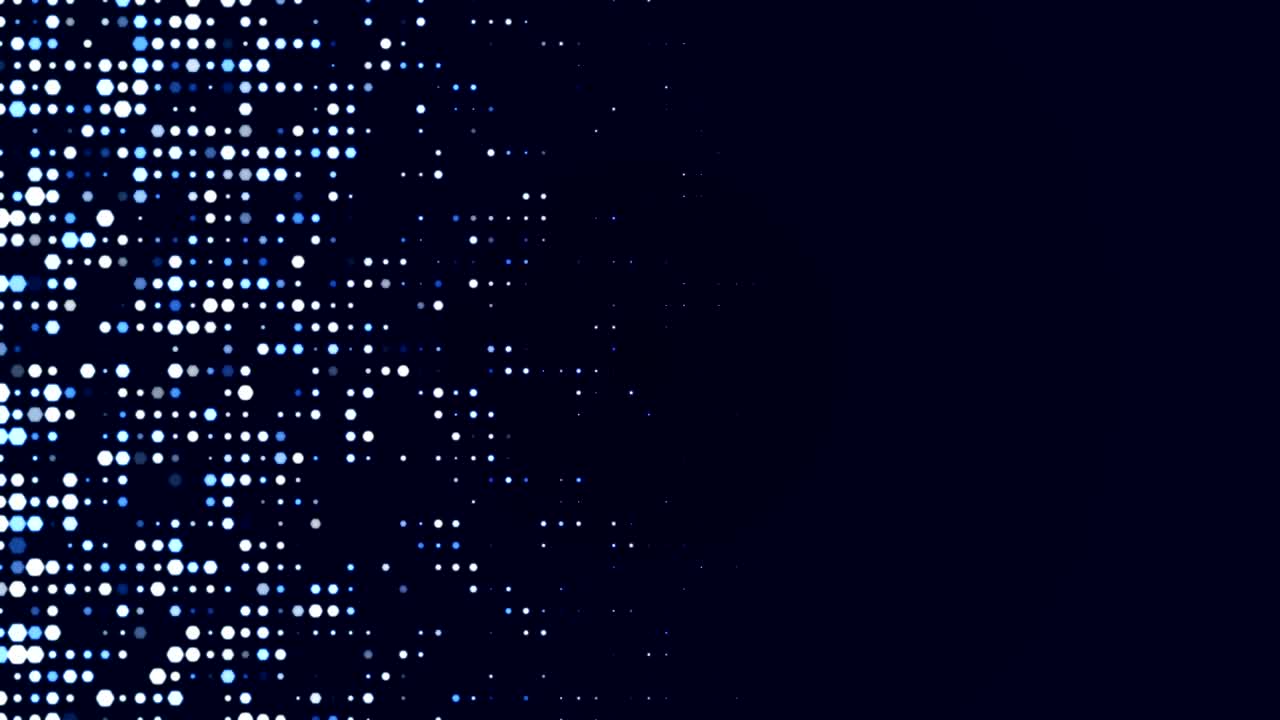 파란 입자 배경 (loopable)