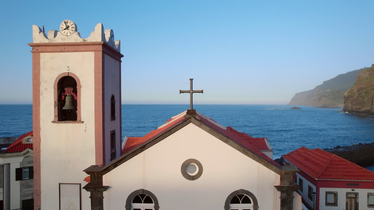 Coastal Church with Ocean View